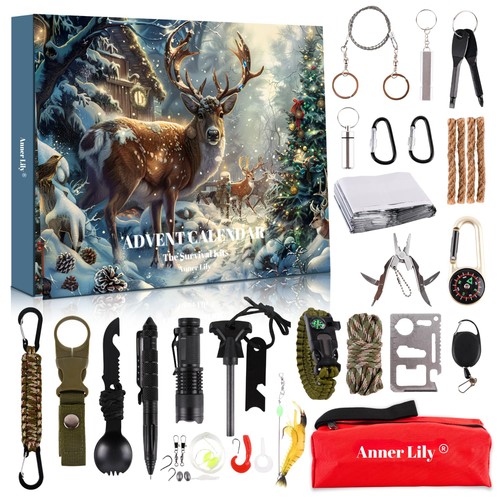 Men survival advent - survival, calendar