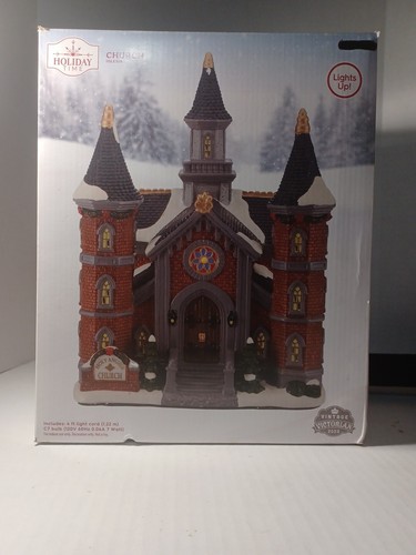 Holiday time church victorian - time,