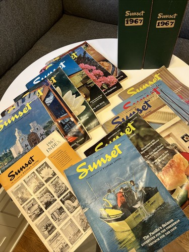 Vintage 1967 sunset magazine - 1967,