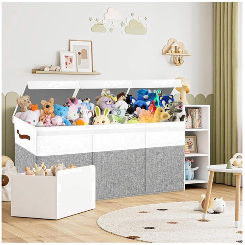 Large toy bin organizer - organizer, with