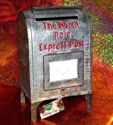 North pole express mailbox - north,