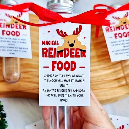 Magical reindeer food - reindeer,