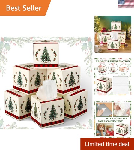 Christmas facial tissue - tissue, cube